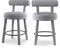 Parlor Boucle Fabric Bar / Counter Stools