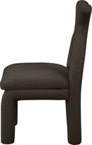 Xena Boucle Fabric Accent Chair / Dining Chair