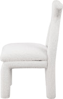 Xena Boucle Fabric Accent Chair / Dining Chair