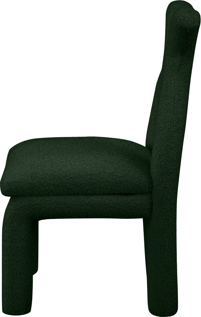 Xena Boucle Fabric Accent Chair / Dining Chair