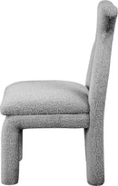 Xena Boucle Fabric Accent Chair / Dining Chair