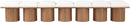 Pavilion Boucle Fabric 7pc. Modular Bench