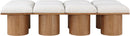 Pavilion Boucle Fabric 8pc. Modular Bench