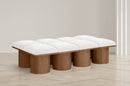 Pavilion Boucle Fabric 8pc. Modular Bench