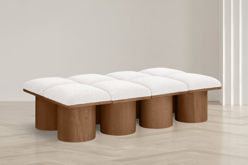 Pavilion Boucle Fabric 8pc. Modular Bench