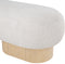 Robertson Boucle Fabric Bench