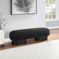 Robertson Boucle Fabric Bench