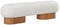 Robertson Boucle Fabric Bench