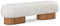 Robertson Boucle Fabric Bench