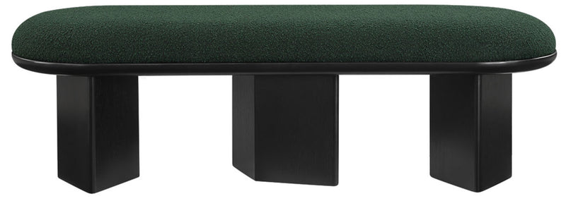 Wilshire Boucle Fabric Bench