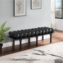 Landon Faux Leather Bench