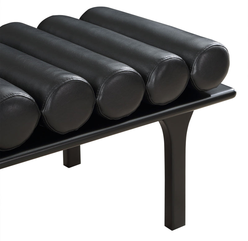 Landon Faux Leather Bench