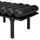 Landon Faux Leather Bench
