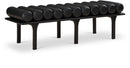Landon Faux Leather Bench