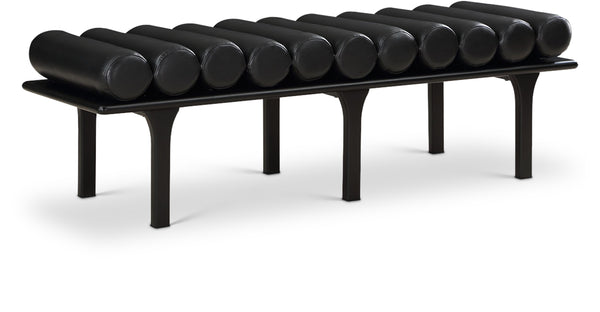 Landon Faux Leather Bench