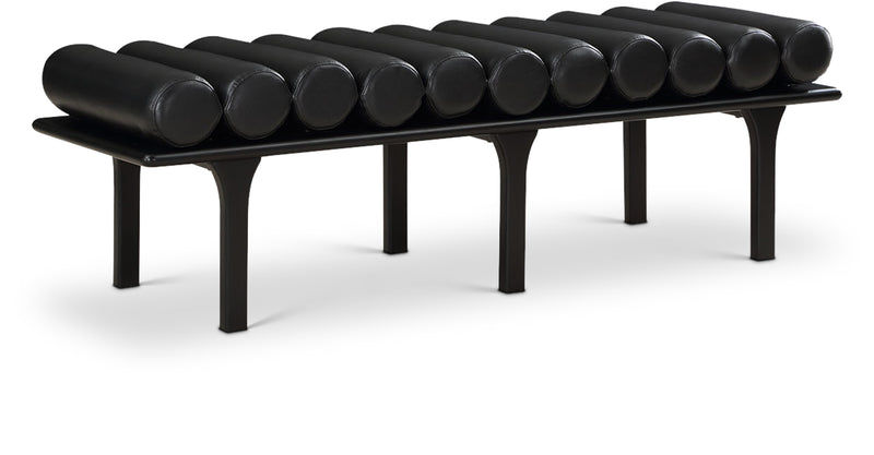 Landon Faux Leather Bench