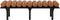Landon Faux Leather Bench
