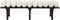 Landon Faux Leather Bench