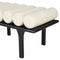 Landon Faux Leather Bench
