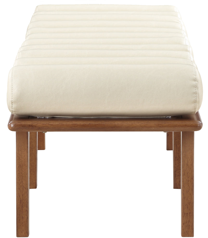 Landon Faux Leather Bench