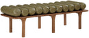 Landon Faux Leather Bench