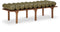 Landon Faux Leather Bench