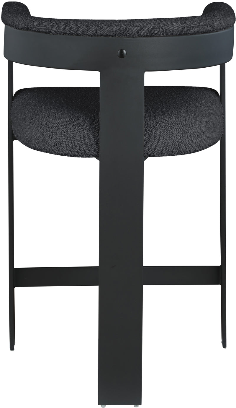 Romeo Boucle Fabric Bar / Counter Stools