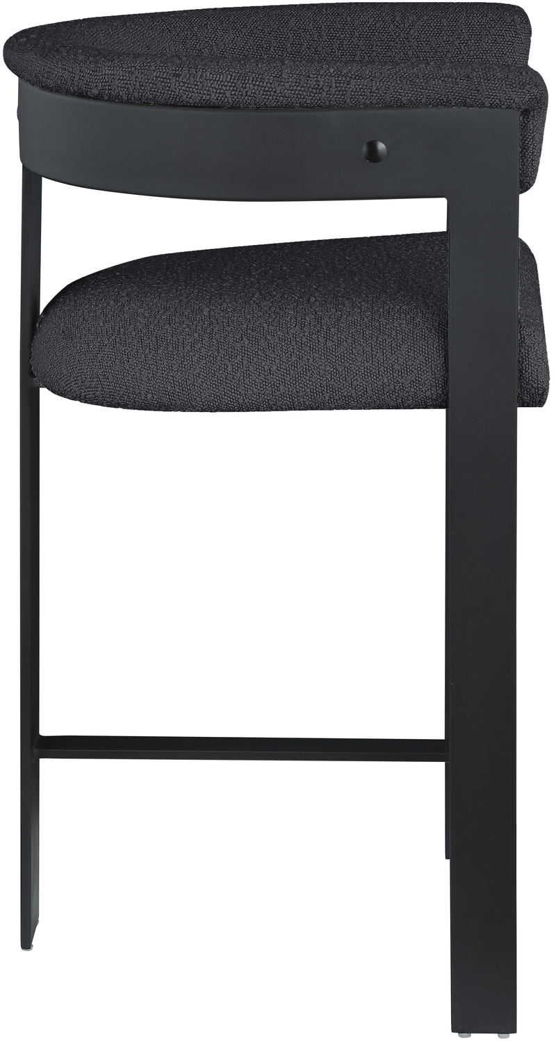 Romeo Boucle Fabric Bar / Counter Stools