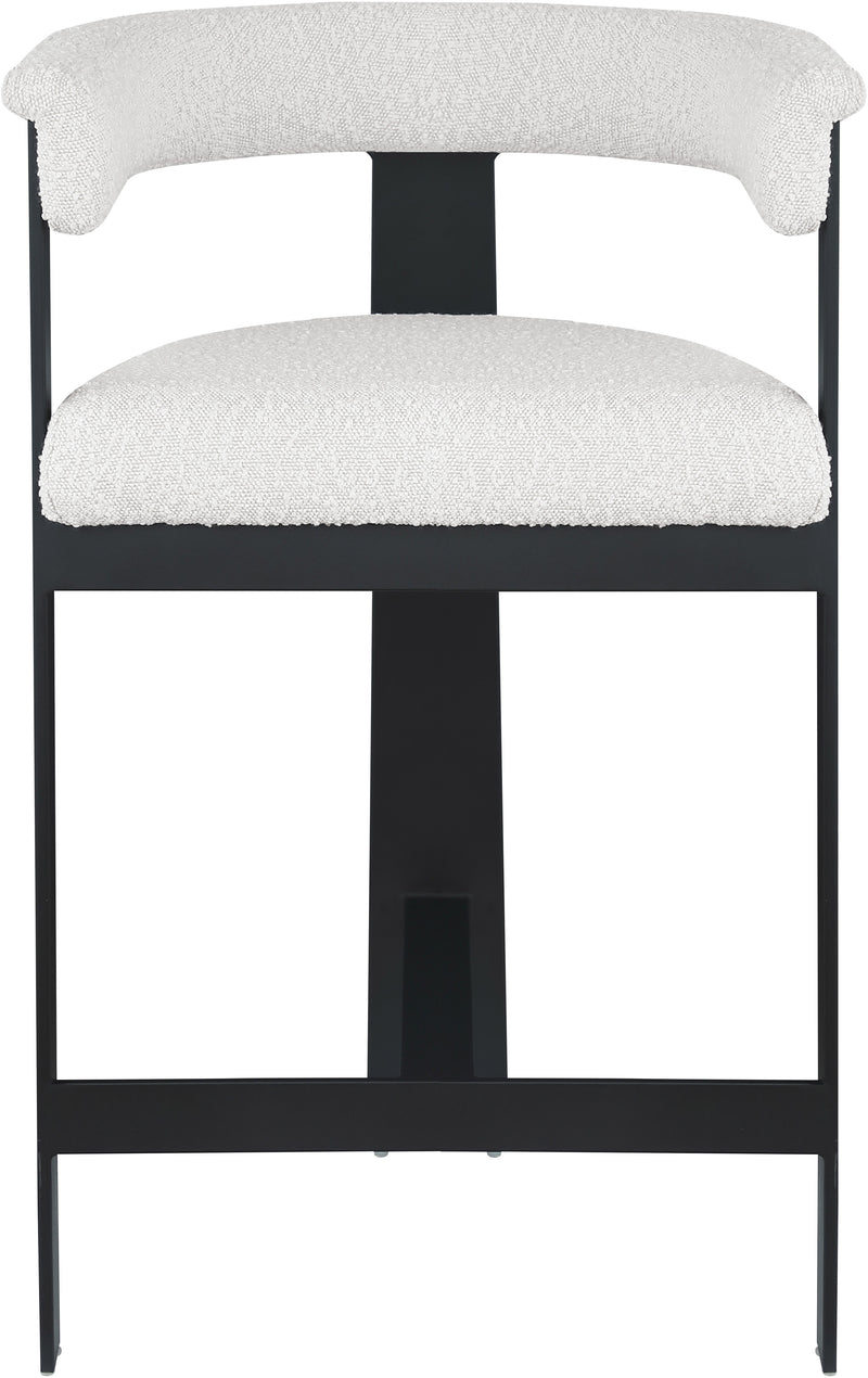 Romeo Boucle Fabric Bar / Counter Stools
