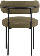 Beacon Boucle Fabric Dining Chair