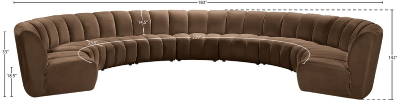 Infinity Modular 9 Piece Sectional