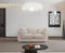 Penelope Chenille Fabric Upholstered Loveseat