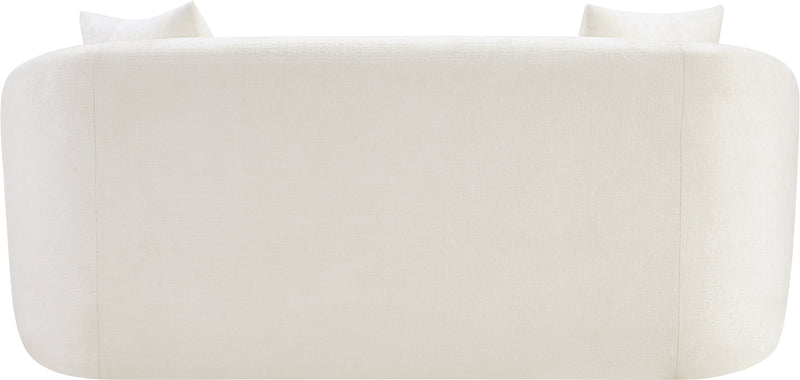 Penelope Chenille Fabric Upholstered Loveseat
