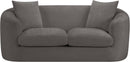 Penelope Chenille Fabric Upholstered Loveseat