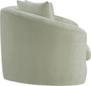 Penelope Chenille Fabric Upholstered Loveseat