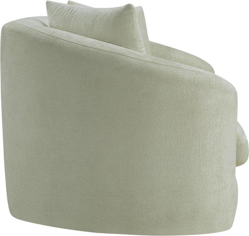 Penelope Chenille Fabric Upholstered Loveseat