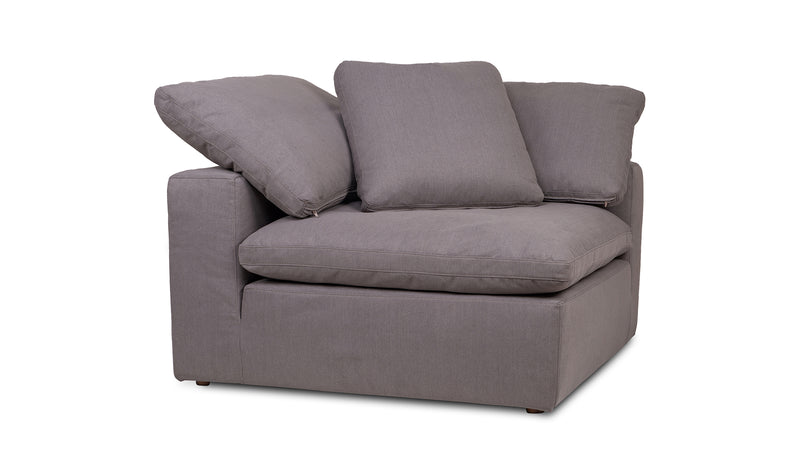 Cloud Luxe Corner Chair Performance Fabric