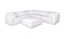 Cloud Luxe Corner Chair Performance Fabric
