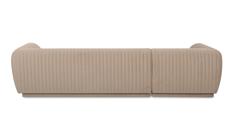 Zandro Left Sectional Beige