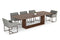 Modrest Channa - Modern Walnut Dining Table