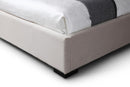 Penelope - Modern Grey Velvet Bed