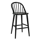 Gloster Bar Chair, Charcoal Black
