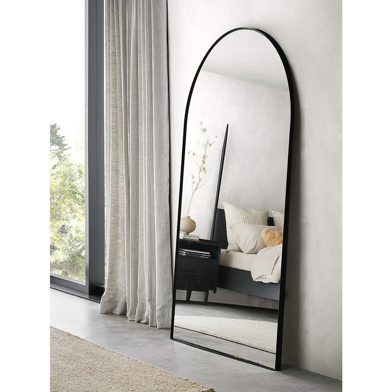 Arch Black Arch Floor Mirror