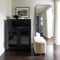 Edge Black Arch Floor Mirror