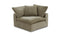 Cloud Luxe Corner Chair Performance Fabric