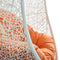 Hide Outdoor Patio Swing Chair With Stand in White