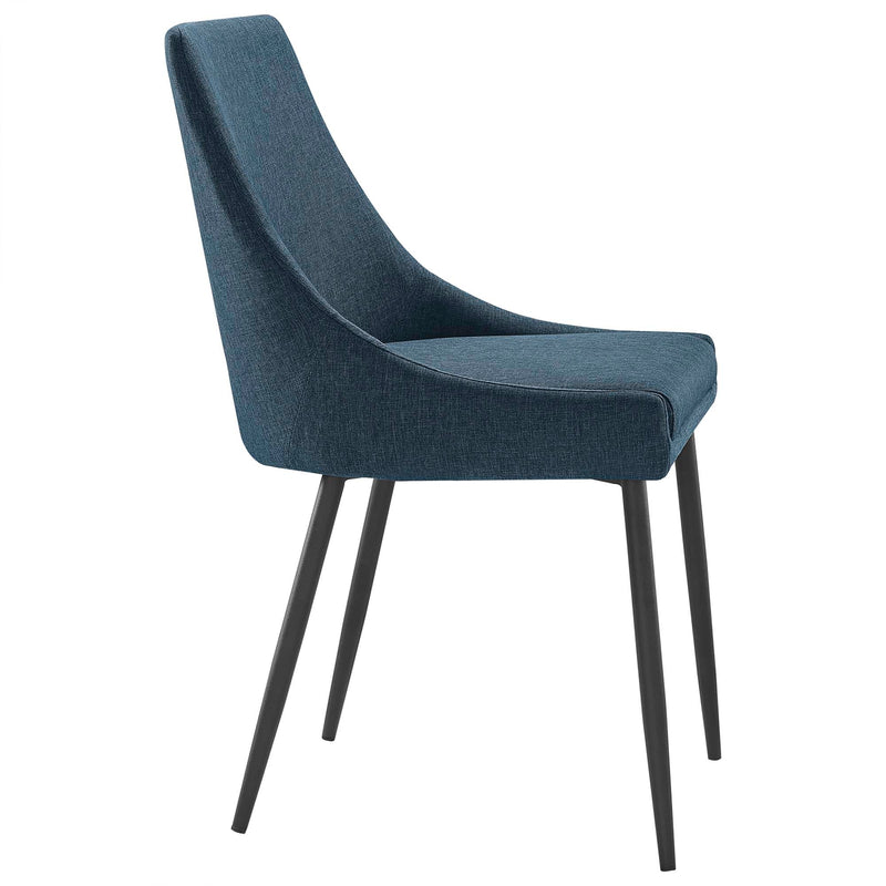 Upholstered Fabric Dining Chairs - Set of 2