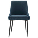 Upholstered Fabric Dining Chairs - Set of 2