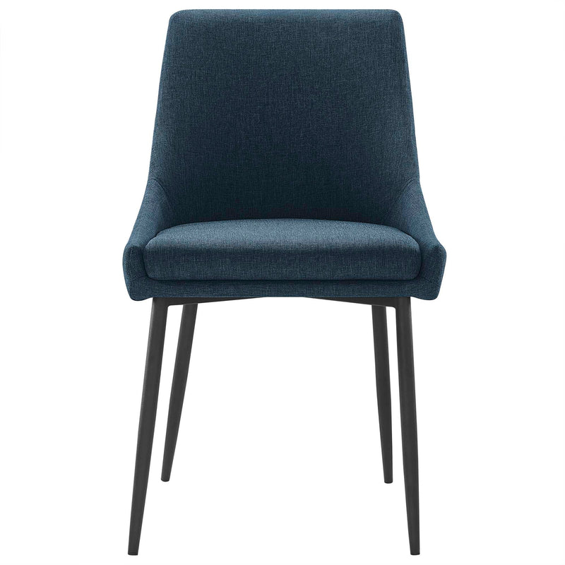 Upholstered Fabric Dining Chairs - Set of 2