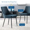 Upholstered Fabric Dining Chairs - Set of 2